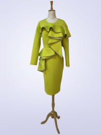 Scuba dress yw-25055